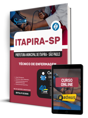 Apostila Prefeitura de Itapira - SP 2025 - Técnico de Enfermagem
