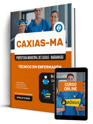 Apostila Prefeitura de Caxias - MA 2025 - Técnico em Enfermagem