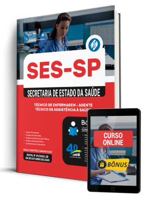 Apostila SES-SP 2025 - Técnico de Enfermagem - Agente Técnico de Assistência à Saúde