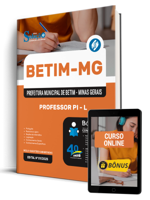 Apostila Prefeitura de Betim - MG 2025 - Professor PI - L
