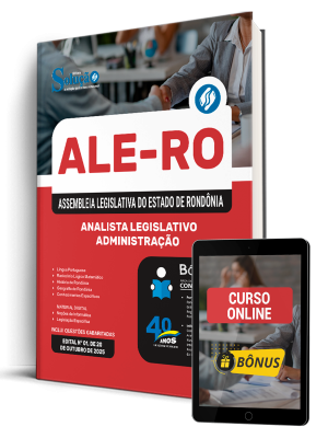 Apostila ALE-RO 2025 - Analista Legislativo - Administração