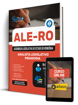 Apostila ALE-RO 2025 - Analista Legislativo - Pedagogia
