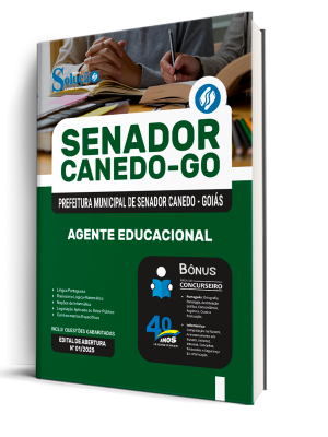 Apostila Prefeitura de Senador Canedo - GO 2025 - Agente Educacional