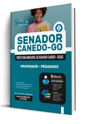 Apostila Prefeitura de Senador Canedo - GO 2025 - Professor – Pedagogo