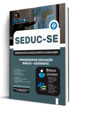 Apostila SEDUC-SE 2025 - Professor de Educação Básica – Geografia