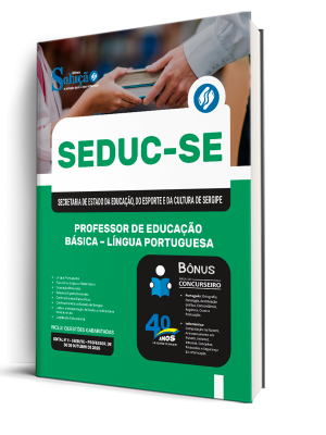 Apostila SEDUC-SE 2025 - Professor de Educação Básica – Língua Portuguesa