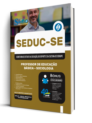 Apostila SEDUC-SE 2025 - Professor de Educação Básica – Sociologia