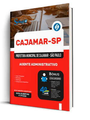 Apostila Prefeitura de Cajamar - SP 2025 - Agente Administrativo
