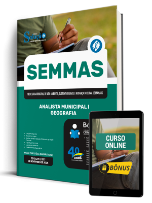 Apostila SEMMAS 2025 - Analista Municipal I (Geografia)