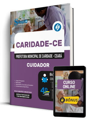 Apostila Prefeitura de Caridade-CE 2025 - Cuidador