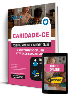 Apostila Prefeitura de Caridade-CE 2025 - Assistente Social em Atividade Educacional