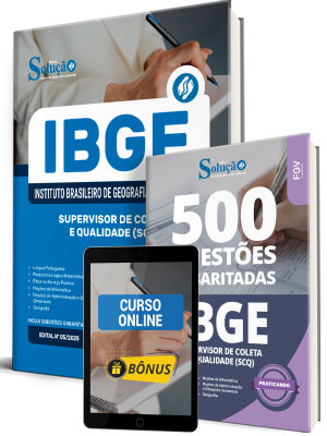 Combo IBGE 2025 - Supervisor de Coleta e Qualidade (SCQ)