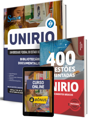 Combo UNIRIO 2025 - Bibliotecário Documentalista