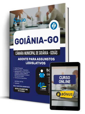 Apostila Câmara de Goiânia - GO 2025 - Agente para Assuntos Legislativos