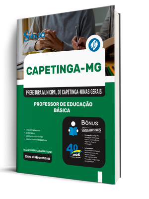 Apostila Prefeitura de Capetinga - MG 2025 - Professor de Educação Básica