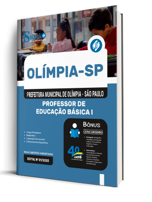 Apostila Prefeitura de Olímpia - SP 2025 - Professor de Educação Básica I