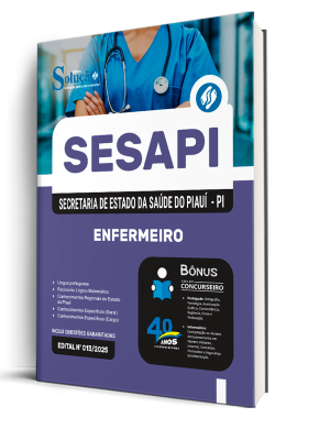 Apostila Secretaria de Estado da Saúde do Piauí 2026 - Enfermeiro