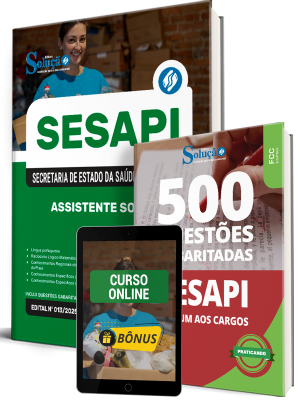 Combo SESAPI 2026 - Assistente Social