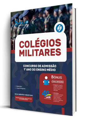 Apostila Colégio Militar 2026 - Concurso de Admissão 1º ano do Ensino Médio