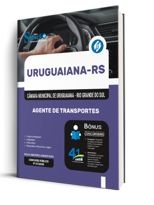 Apostila Câmara de Uruguaiana - RS 2026 - Agente de Transportes