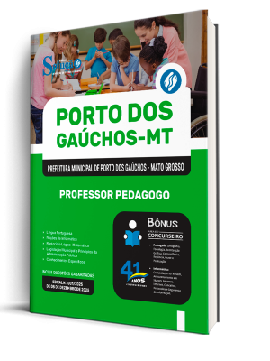 Apostila Prefeitura de Porto dos Gaúchos-MT 2026 - Professor Pedagogo