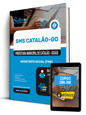 Apostila SMS Catalão-GO 2026 - Assistente Social FMS