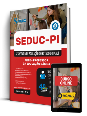 Apostila SEDUC-PI 2026 - Professor da Educação Básica - Artes