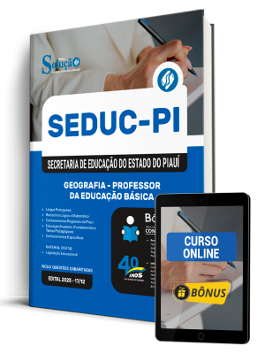 Apostila SEDUC-PI 2026 - Professor de Geografia
