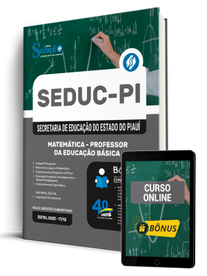 Apostila SEDUC-PI 2026 - Professor de Matemática