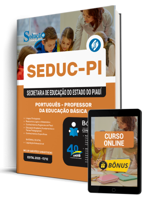 Apostila SEDUC-PI 2026 - Professor de Língua Portuguesa