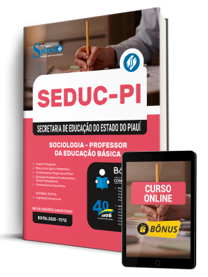 Apostila SEDUC-PI 2026 - Professor da Educação Básica - Sociologia