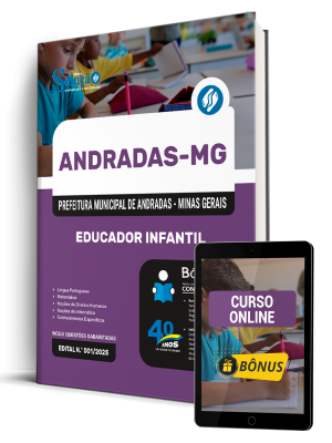 Apostila Prefeitura de Andradas-MG 2026 - Educador Infantil