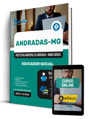 Apostila Prefeitura de Andradas-MG 2026 - Educador Social