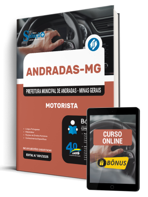 Apostila Prefeitura de Andradas-MG 2026 - Motorista