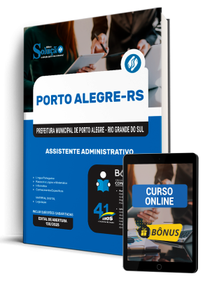 Apostila Prefeitura de Porto Alegre - RS 2026 - Assistente Administrativo