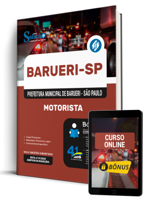 Apostila Prefeitura de Barueri - SP 2026 - Motorista