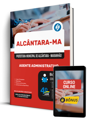 Apostila Prefeitura de Alcântara-MA 2026 - Agente Administrativo