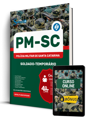 Apostila PM-SC 2026 - Soldado - Temporário