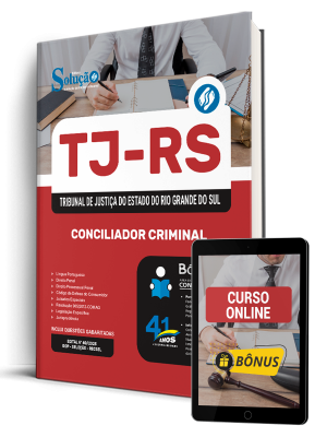 Apostila TJ-RS 2026 - Conciliador Criminal