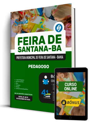 Apostila Prefeitura de Feira de Santana - BA 2026 - Professor Pedagogo