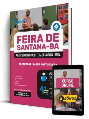 Apostila Prefeitura de Feira de Santana - BA 2026 - Professor de Língua Portuguesa