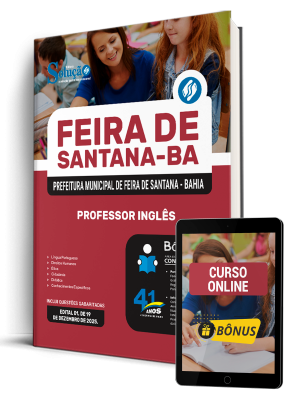 Apostila Prefeitura de Feira de Santana - BA 2026 - Professor de Inglês