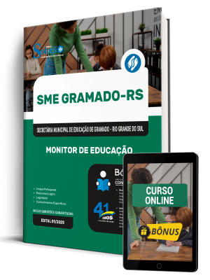Apostila SME Gramado-RS 2026 - Monitor de Educação