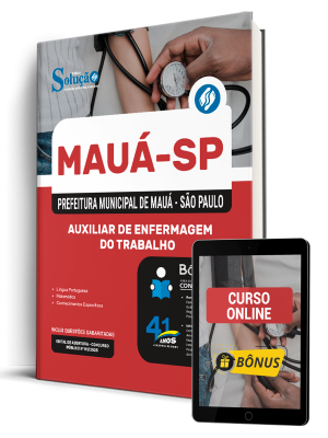 Apostila Prefeitura de Mauá - SP 2026 - Auxiliar de Enfermagem do Trabalho