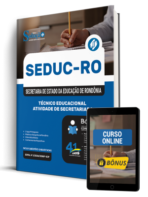 Apostila SEDUC-RO 2026 - Técnico Educacional