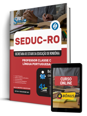 Apostila SEDUC-RO 2026 - Professor Classe C - Língua Portuguesa