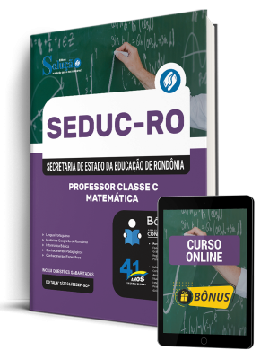 Apostila SEDUC-RO 2026 - Professor Classe C - Matemática