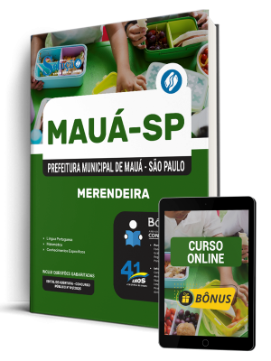 Apostila Prefeitura de Mauá - SP 2026 - Merendeira