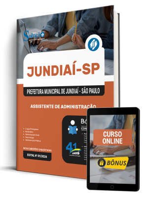 Apostila Prefeitura de Jundiaí - SP 2026 - Assistente de Administração