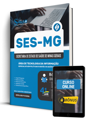Apostila SES-MG 2026 - Especialista em Políticas e Gestão da Saúde (EPGS) - Área de Tecnologia da Informação